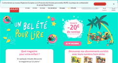 Desktop Screenshot of milan-jeunesse.com
